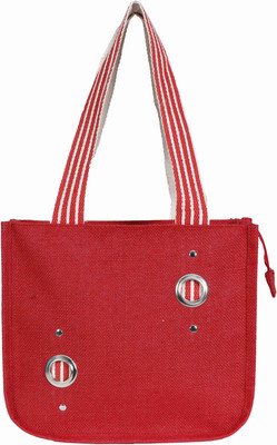 

Jute Tree Hand-held Bag(Red)
