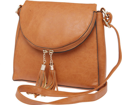 

Fur Jaden Sling Bag(Tan)