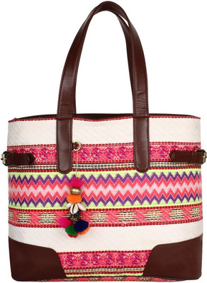 

Pretty Things Tote(Beige, Tan)