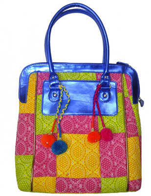 

Lal Haveli Hand-held Bag(Multicolor)