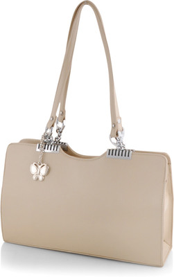 

Butterflies Hand-held Bag(Beige)