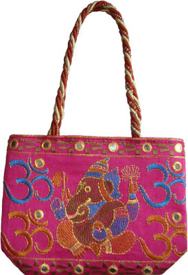 

Haveli Arts Hand-held Bag(Red)