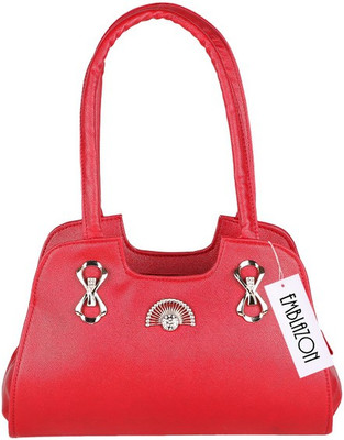 

Lambency Hand-held Bag(Maroon)