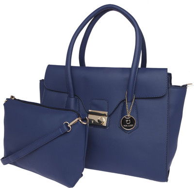 

Fur Jaden Tote(Blue)