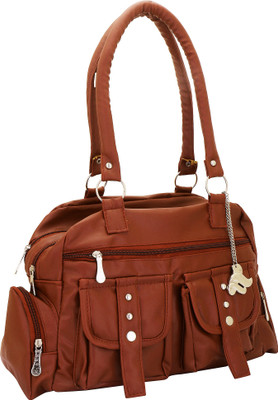 

Lady bar Shoulder Bag(Tan)