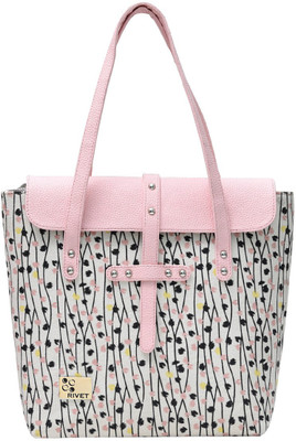 

Rivet Hand-held Bag(Pink)