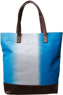 

Imli Street Tote(Blue, Grey)