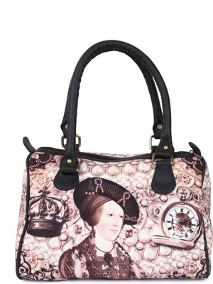 

Zoe Makhoa Hand-held Bag(Brown)