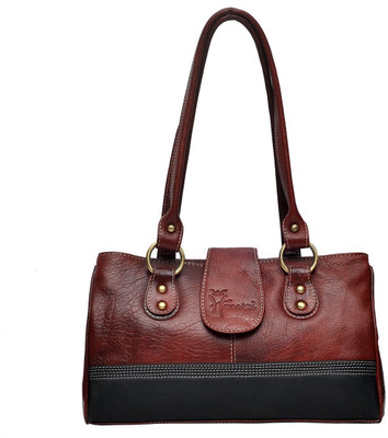 

Hawai Shoulder Bag(Brown, Black), Black;brown