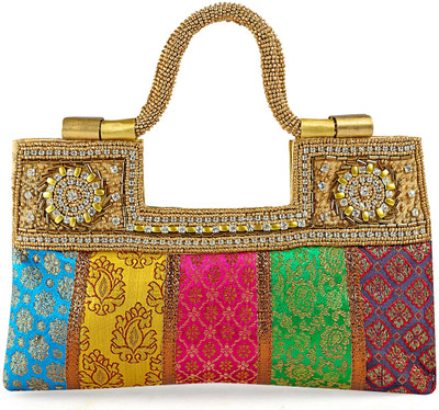 

Studio Shringaar Hand-held Bag(Multicolor)