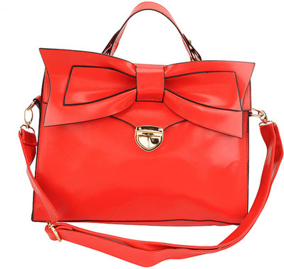 

Jewel Touch Satchel(Red)