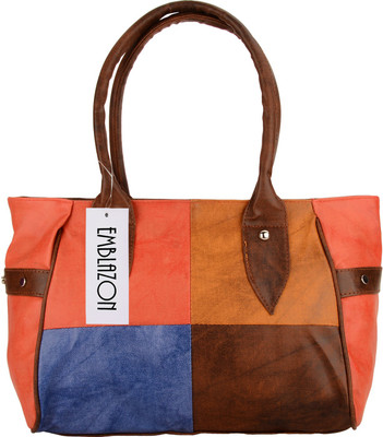 

Emblazon Hand-held Bag(Multicolor)