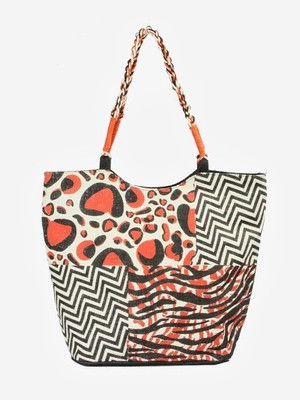 Jute Tree Hand-held Bag(Orange)