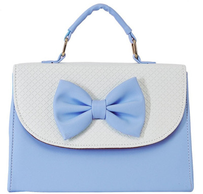 

Hawai Hand-held Bag(White, Blue), Blue;white