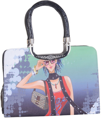 

Riddhi Siddhi Hand-held Bag(Multicolor)