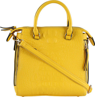 

The Blue Pink Hand-held Bag(Yellow)