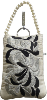 

Needlecrest Pouch Potli(White)