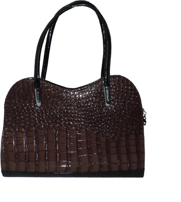 

Elligator Hand-held Bag(Brown)