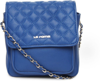 

La Roma Sling Bag(Blue)