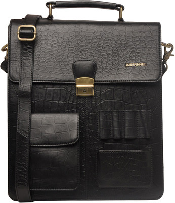 

Justanned Messenger Bag(Black)