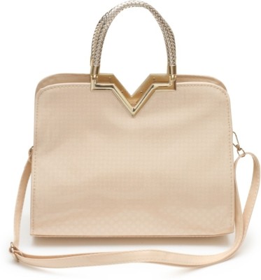 

lavu&me Hand-held Bag(Beige, Gold)