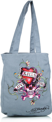 

Ed Hardy Tote(Grey)