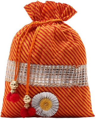 

Jaipurse Pouch Potli(Orange)