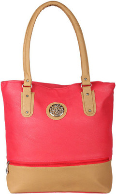 

Savitri Arts Shoulder Bag(Pink, Beige), Beige;pink
