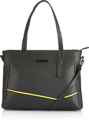 

Caprese Satchel(Black, Yellow)