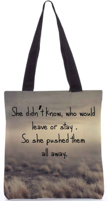 

Snoogg Tote(Multicolor)