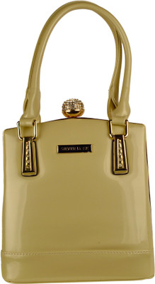 

Silver Rose Hand-held Bag(Beige)
