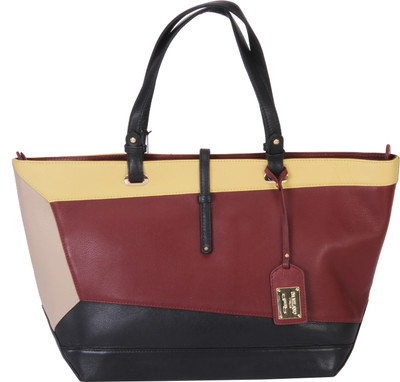 

Da Milano Satchel(Red, Black), Black;red