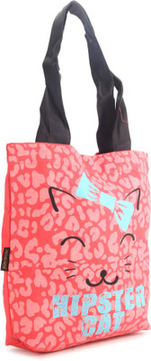 

Kanvas Katha Tote(Pink)