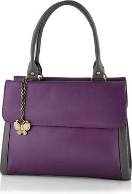 

Butterflies Hand-held Bag(Purple, Black), Black;purple