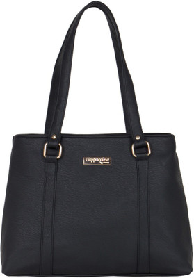 

Cappuccino Shoulder Bag(Black)