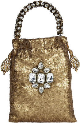 

Art Horizons Pouch Potli(Gold)