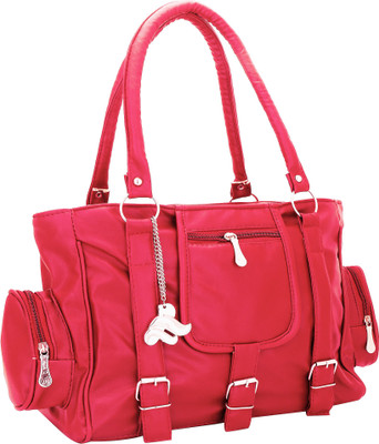 

Lady bar Shoulder Bag(Pink)