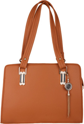 

Women Marks Shoulder Bag(Tan)