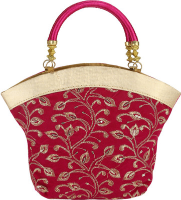 

Bling It On Hand-held Bag(Red, Pink), Pink;red