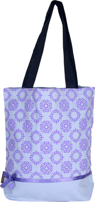 

Kanvas Katha Tote(Blue)