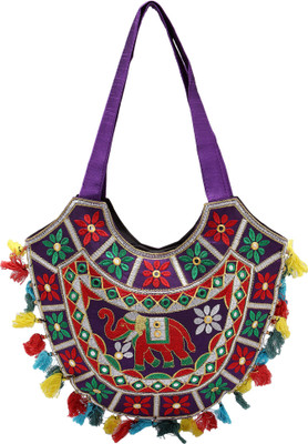 

Rastogi Handicrafts Shoulder Bag(Purple)