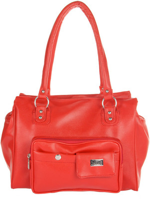 

JG Shoppe Hand-held Bag(Red)