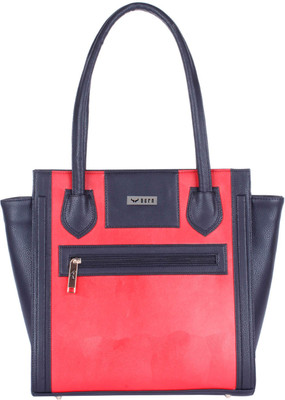 

Bern Hand-held Bag(Black, Red)