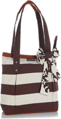 

Home Heart Shoulder Bag(Brown, White)