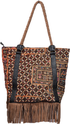 

Jaipur Textiles Hub Shoulder Bag(Brown)