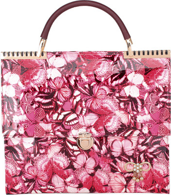 

The Blue Pink Hand-held Bag(Multicolor)