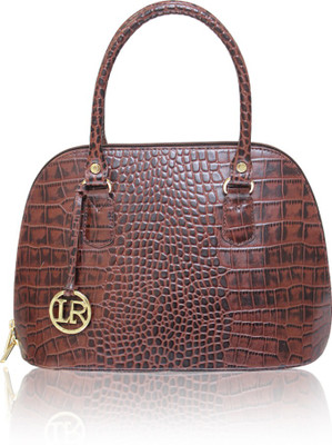 

La Roma Hand-held Bag(Brown)