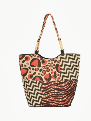 

Jute Tree Hand-held Bag(Orange)