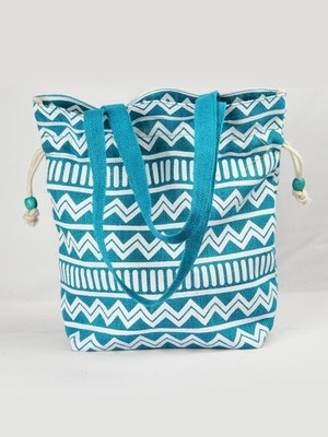 

Jute Tree Shoulder Bag(Blue)
