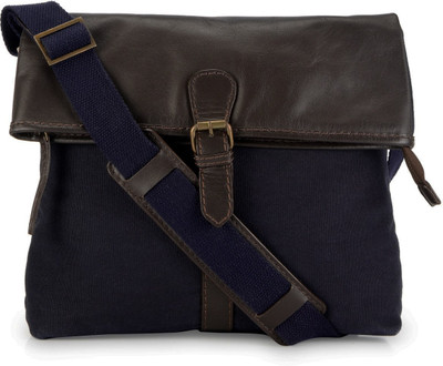 

Phive Rivers Messenger Bag(Blue, Brown)